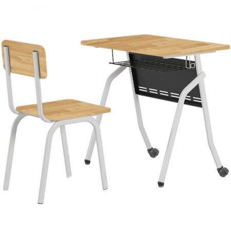 Bàn học sinh gỗ tự nhiên BHS41BG