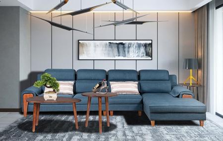 Sofa gia đình bọc vải cao cấp SF404