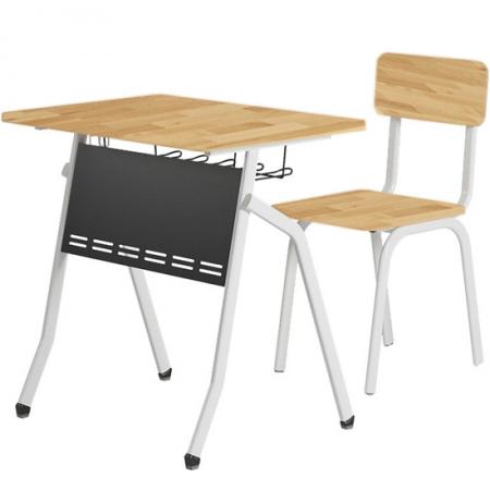 Bàn ghế học sinh gỗ tự nhiên BHS41AG