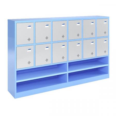 Tủ sắt để đồ học sinh 12 ngăn TMG984-6K