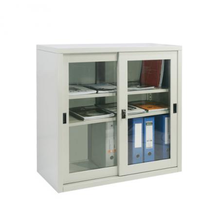 Tủ sắt cánh kính trượt TL01