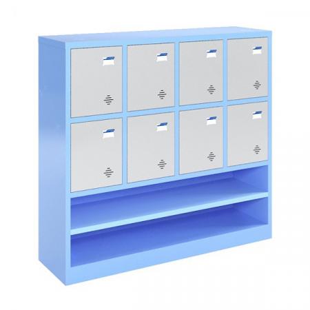 Tủ sắt để đồ học sinh 8 ngăn TMG984-4K